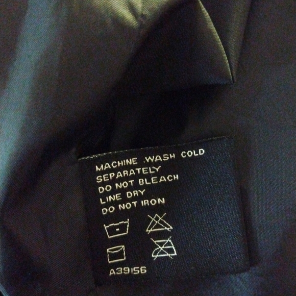 Down Feather Coat Centigrade Outwear Black Puffer Style Detach Hood Zip & Snap M - Picture 14 of 14